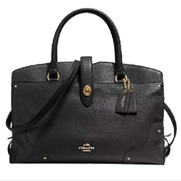 Coach Handbags - COACH Mercer🌟Like New🌟Handbag w/ Crossbody strap... Turn-lock closure